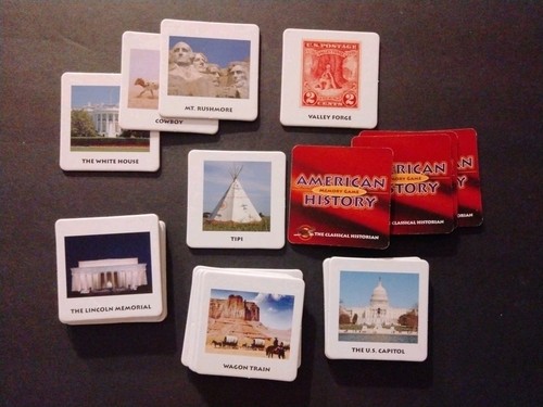 Storia americana tessere carte - storia, tessere/carte